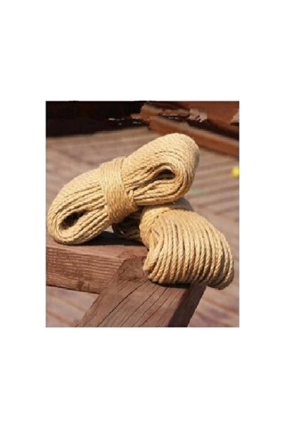 4 Mm 10 Metre Doğal Jüt Ip Halat