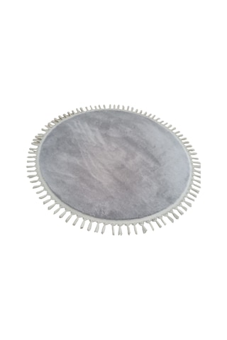 Altuncarpet Açık Gıri Ponpon Saçaklı Modern Post Pelüş Halı Kayma