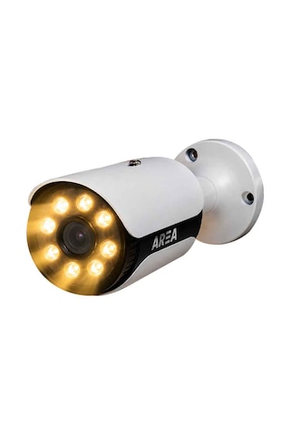 5 Mp Sony Lens 1080p Ahd Warm Led Işıklı Dış Mekan 8 Ledli Metal Kasa Yeni Nesil Güvenlik Kamerası