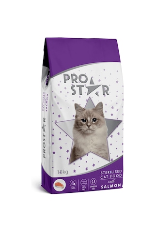 Prostar Somonlu Kısırlaştırılmış Yetişkin Kedi Kuru Maması 15 KG