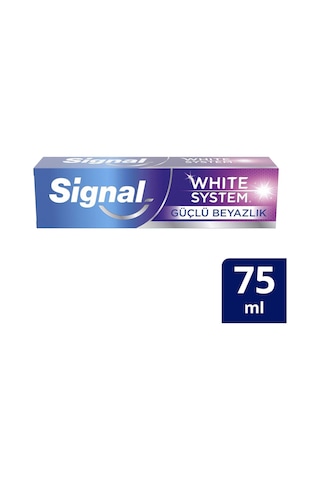 Signal White System Güçlü Beyazlık Diş Macunu 75 ML