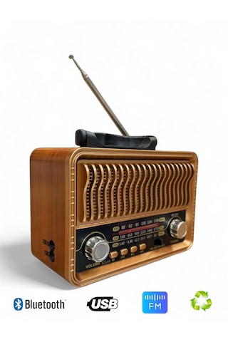 Rt-751a Nostaljik Trend Radyo,bluetooth Nostaljik Radyo