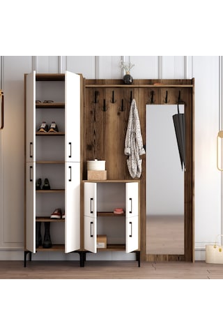 Variant Variant Berlin Abc Portmanto Ceviz/Beyaz