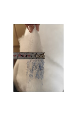 Vatka Elyaf 300gr./m² En:100cm/boy:200cm - Sarma Elyaf - Yorgan Elyafı - Mont Elyafı - Beyaz 300gr./m²