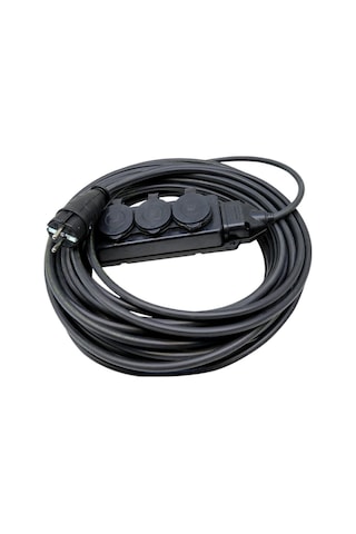 Siyah Kablo CCA Kaçuk 3'lü 10 Metre