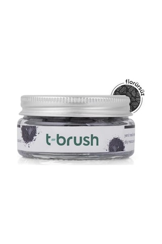 T-Brush Activated Charcoal Florürsüz Diş Macunu 90 Tablet