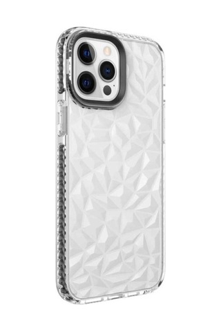 Apple Uyumlu iPhone 13 Pro Max Kılıf Zore Buzz Kapak Siyah