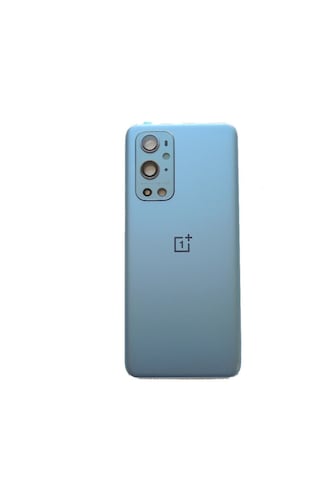 Oneplus 9 Arka Pil Batarya Kapağı Cam Kamera Lensli Le2110/le115-siyah Senalstore