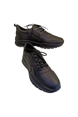 Castle Black 13255 Erkek Deri Casual Ayakkabı Siyah