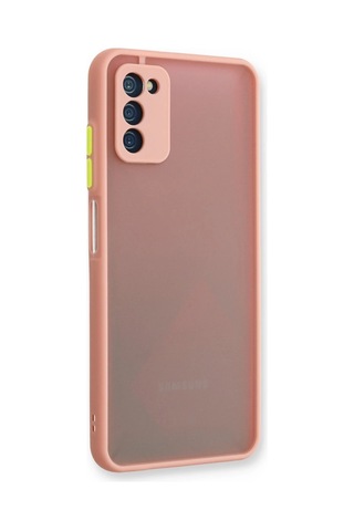 Cosmotex Newface Samsung Galaxy Uyumlu A03s Kılıf Montreal Silikon Kapak - Pembe