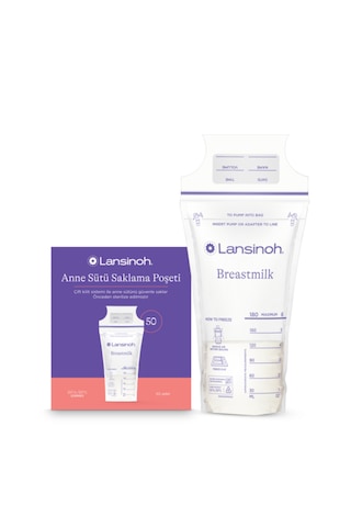 Lansinoh Süt Saklama Poşeti 50 Adet