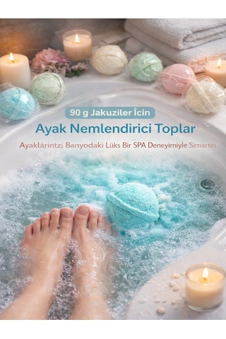 Ayak Nemlendirici Toplar 90gram 8 Adet Nem Bombası