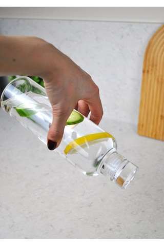 500 Ml Sağlıklı Cam Su Şişesi Motivasyonlu Sızdırmaz Matara Suluk