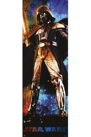 Star Wars Dart Vader Door Poster Star Wars Dart Vader Door Poster