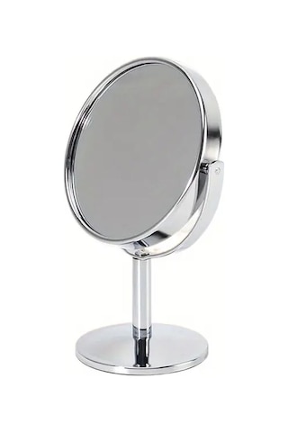 Caş Dekorasyon Gümüş Renk Dönebilen Masa Aynası Gümüş