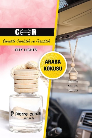 Pierre Cardin Araba Kokusu City Lights 8 Ml Oto Kokusu