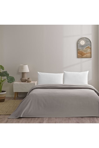 Linens Monty Pamuk Çift Kişilik Pike Vizon Vizon