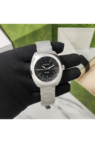 Gucci Ya142301 Gg2570 Erkek Kol Saati Gümüş