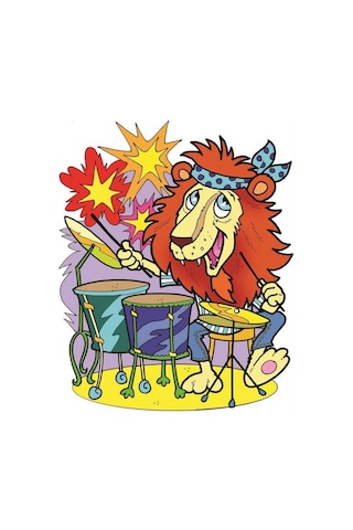 Art Kids Puzzle 12+24 Parça Müzisyen Hayvanlar Çocuk Puzzle