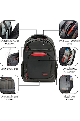 Dexim Premium 17," Notebook Sırt Çantası - Dxbp40