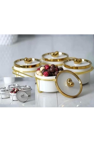 Acar Porj5235 Baharat Seti 4 Lü Beyaz