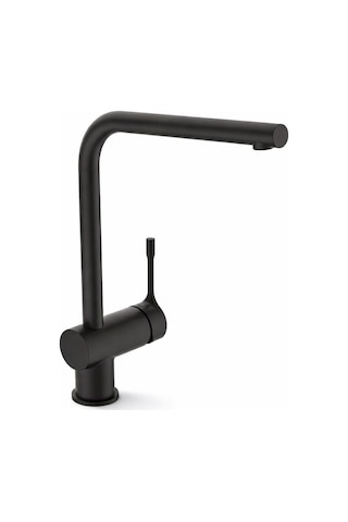 Ideal Standard Ceralook Kuğu Eviye Bataryası-mat Siyah Siyah