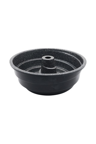 Anafor Döküm Kek Kalıbı 25cm Siyah Siyah