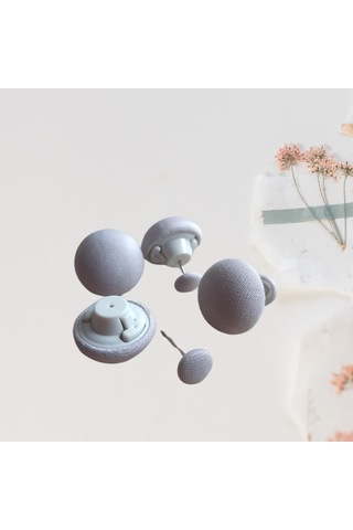 Yorgan,nevresim, Sabitleyici 4adet -gri