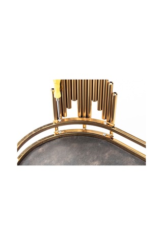 Vovoko Gold Metal Puf Ultra Lak Kaplama Puf Goldsiyah