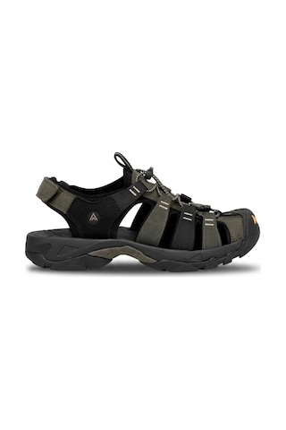 Humtto 152-710445a Erkek Outdoor Sandalet Siyah - Yeşil