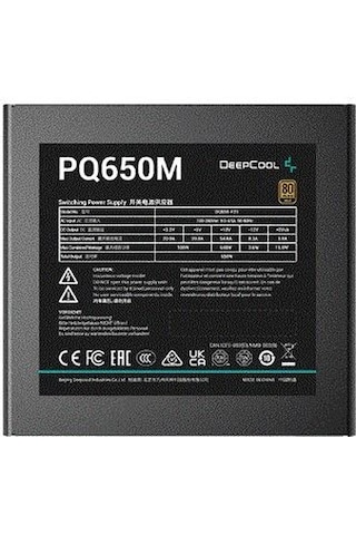 Deepcool PQ650M 650W 80+Gold Power Supply