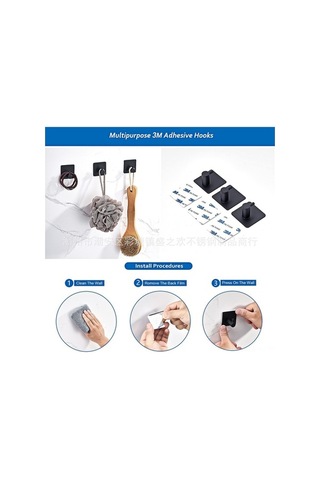 Dancemonkey Üçlü Direk Duvar Asılı Paslanmaz Havluluk Seti, Fırçalanmış 7 Parça Gri Gri