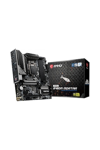 MSI MAG B460M Mortar Intel B460 2933 MHz DDR4 Soket 1200 mATX Anakart