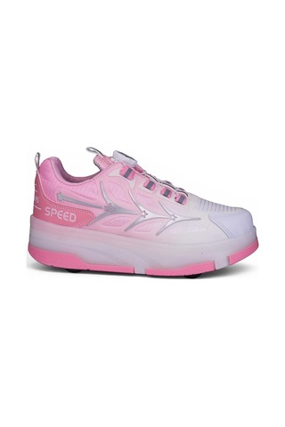 Tuğba Ortopedi 003 Çocuk Işıklı Tekerlekli Sneaker Pembe