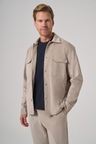 Morven Erkek Taş Trend Çift Cepli Kadife Gömlek Ceket 26ms022001870 Taş