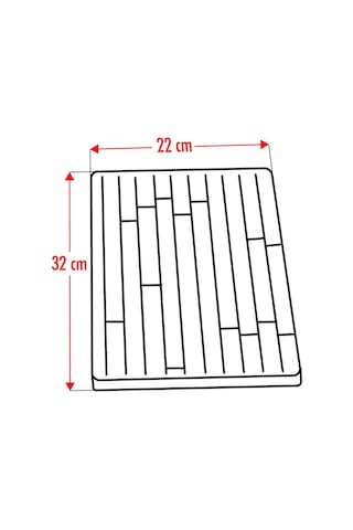Bambu Kesme Tahtası Sunum Tahtası 22x32