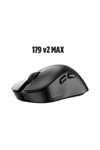 Aj179v2 Max 3 Modlu Kablolu-2.4ghz-bluetooth 1000hz 12.000 Dpı-paw 3311 Optik Sensör Oyuncu Mouse Diğer