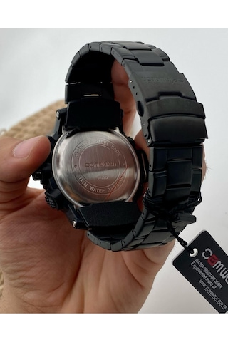 Dijital Analog Sport Metal Kordonlu Erkek Asker Kol Saaticw.silver5