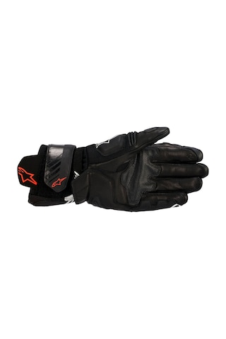 Alpinestars Gp Plus R V3 Korumalı Deri Motosiklet Eldiveni Siyah Beyaz