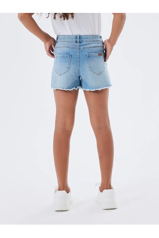 Name It Nkfrose Kız Çocuk Denim Şort 13197313 Mavi