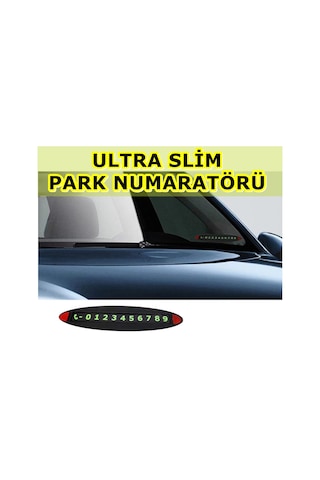 NKT GROUP Ultra ince Araç Içi Oto Park Telefon Numarası Numaratör