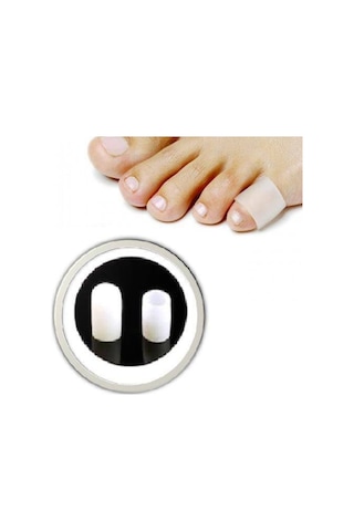 Ayak Serçe Parmak Nasır Koruyucu Silikon Hortum Bunyon Kemik Koruyucu