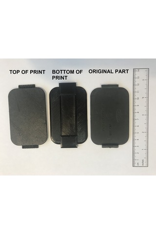 Ford Mustang Foxbody 1/16 Ölçek Arka Tampon