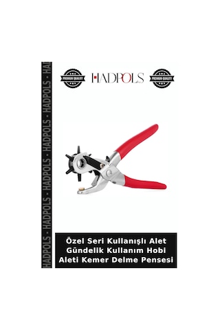 Özel Seri Kullanışlı Alet Gündelik Kullanım Hobi Aleti Kemer Delme Pensesi
