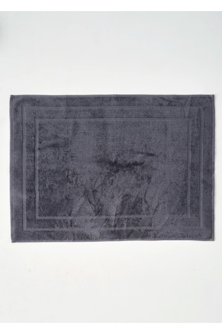 Bella Maison %100 Pamuk Premium Dorita Ayak Havlusu Koyu Gri 50x70 Cm Koyu Gri