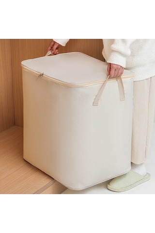 Dancemonkey Cbtx Moho&home Mdj-618012 Yorgan Battaniye Dolap Düzenleyici 600d Oxford Saklama Çantası - Bej Standart 140l