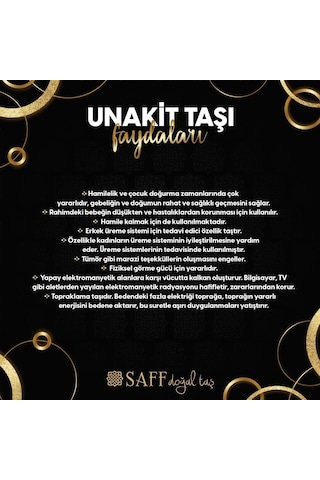 Unakit Doğal Taş Kolye 201589
