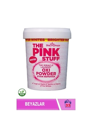 The Pink Stuff Mucizevi Oxi Toz Leke Çıkarıcı Beyazlar 1 KG The Pink Stuff Mucizevi Oxi Toz Leke Çıkarıcı Beyazlar 1 KG