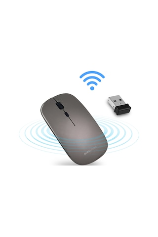Polosmart PSWM13 Hybrid Bluetooth & Kablosuz Şarj Edilebilir Optik Mouse