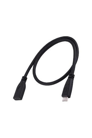 50 Cm Type-C Usb 3.1 Dişi Erkek Uzatma Kablosu 50Cm Typec Uzatma
